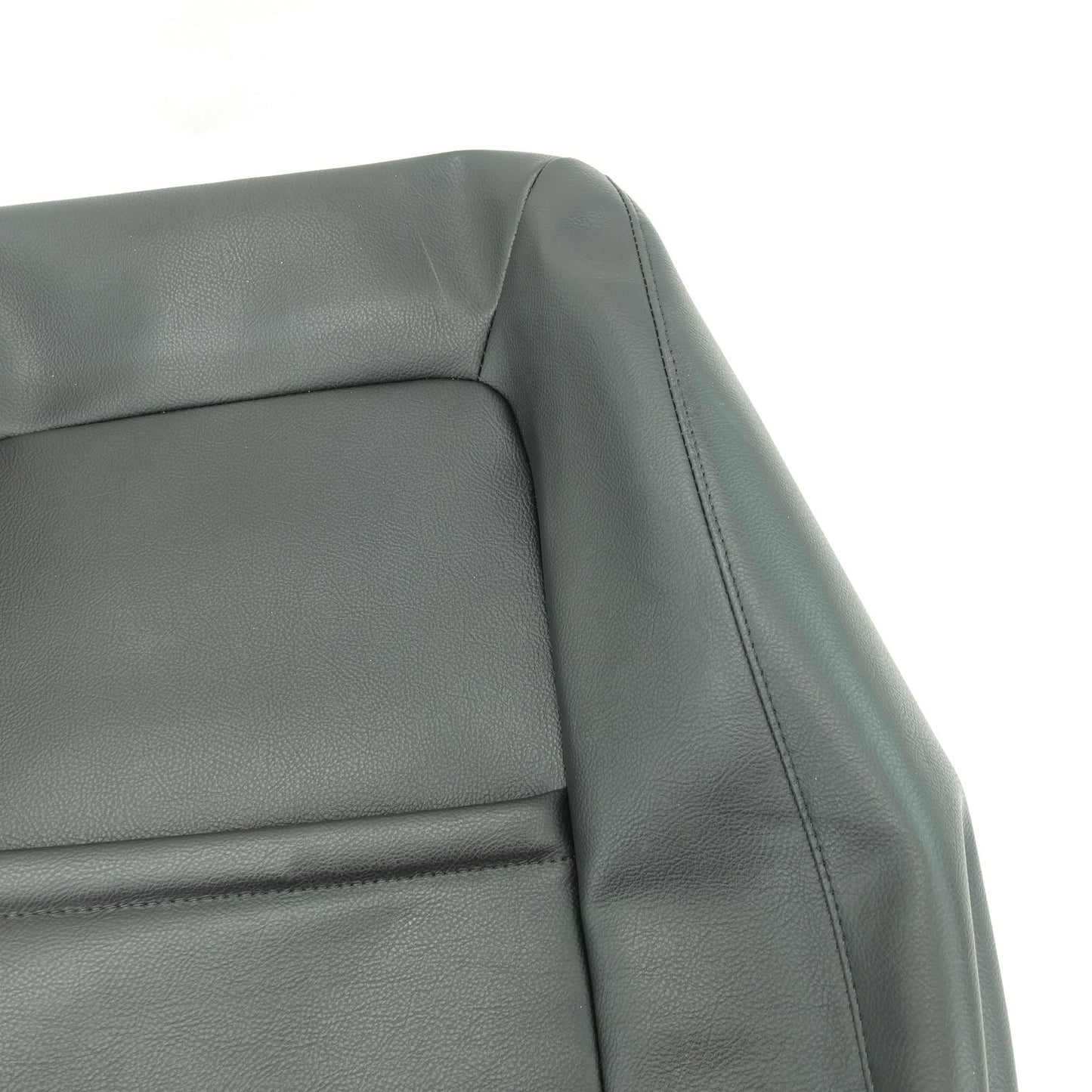 2012 2013 2014 Ford Edge Driver Left Front Seat Back Cover Skin Black Leather