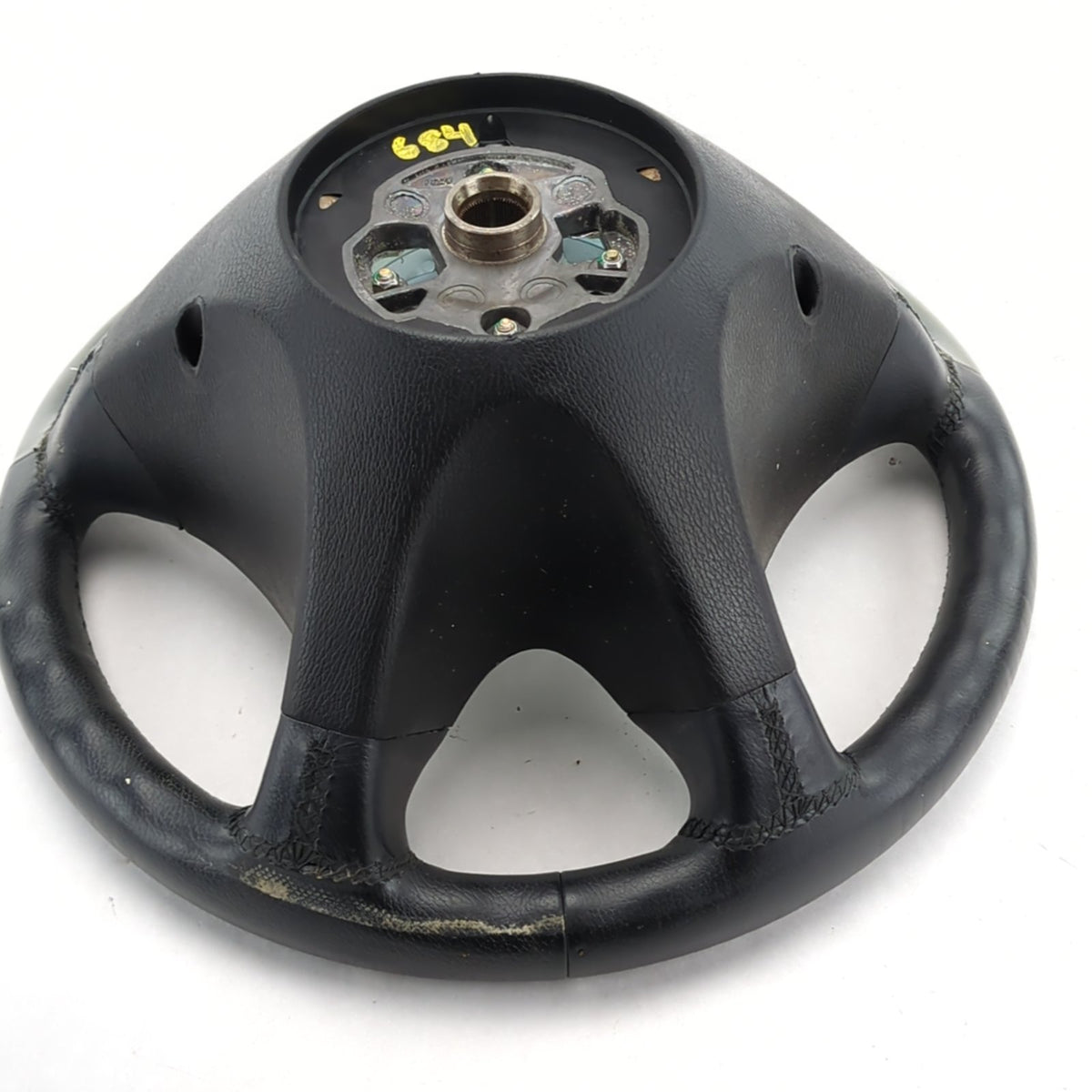 1998 1999 2000 Mercedes-Benz C280 Sport Steering Wheel Black Gray Leather