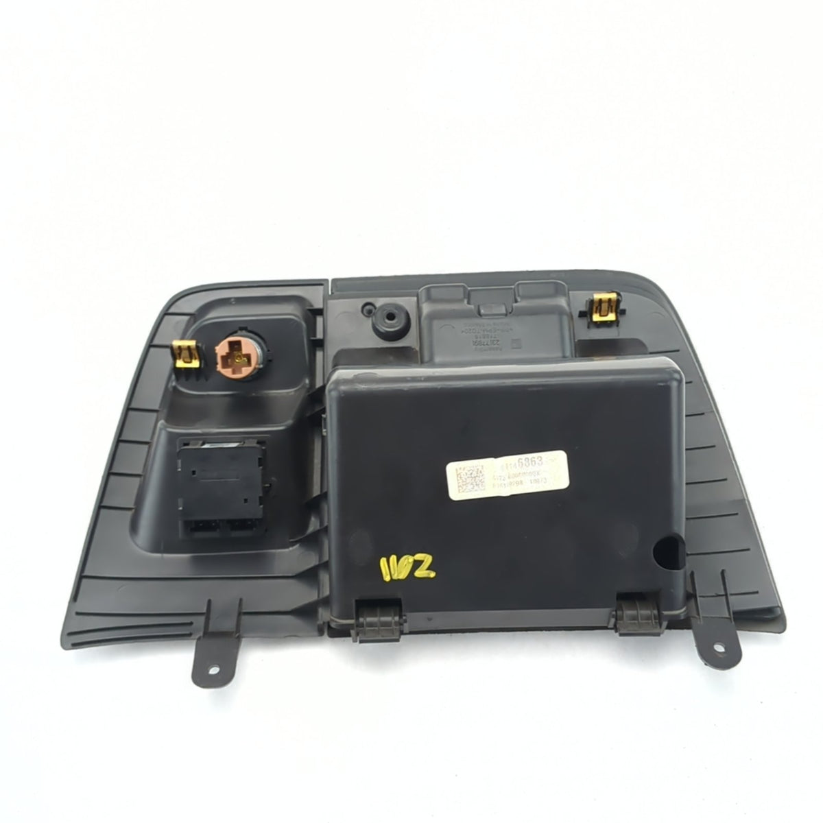 2014 2015 2016 17 Silverado Sierra Center Console Compartment Power Outlet Panel