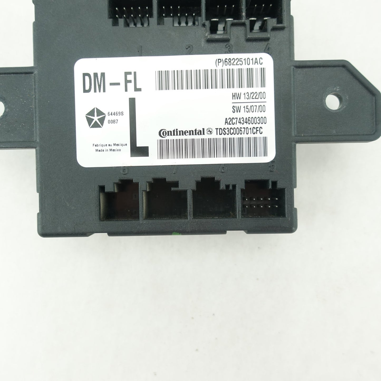 2016 2017 2018 Ram 1500 2500 3500 Door Control Module Front Left LH Driver Side