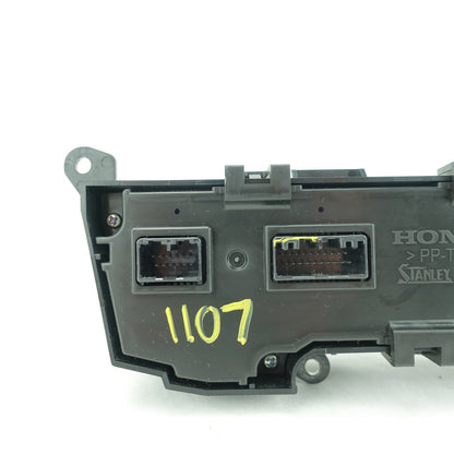2018 2019 2020 Honda Odyssey Climate Control HVAC Heater AC Switch Panel Unit