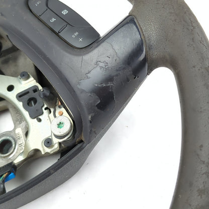 Worn 2008 2009 2010 2011 2012 2013 Sierra Silverado Steering Wheel Black