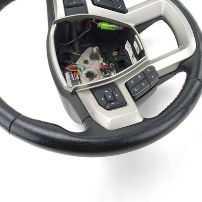 2015 2016 2017 Ford F150 Steering Wheel Assembly Heated Leather Black