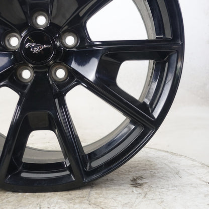 2017 Ford Mustang 19 inch 5 Lug Black Aluminum Alloy Wheel Rim Ring
