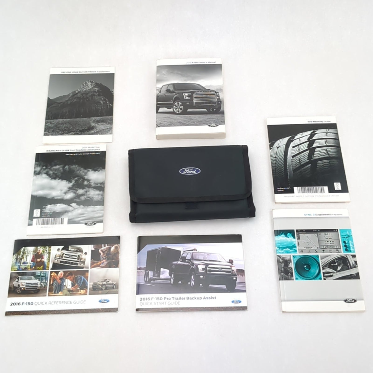 2016 Ford F150 Owner's Manual Book Set Pouch