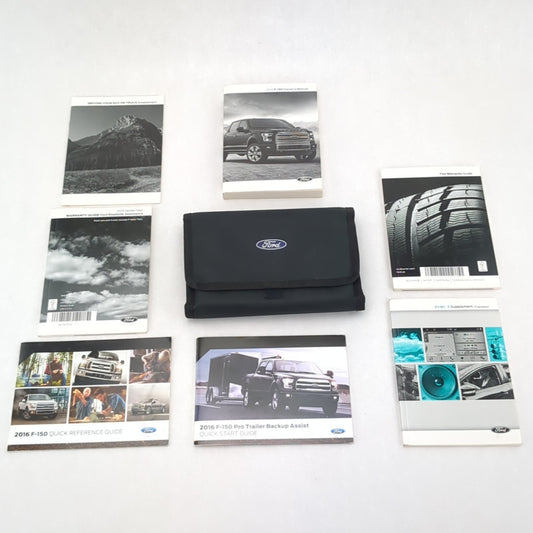 2016 Ford F150 Owner's Manual Book Set Pouch