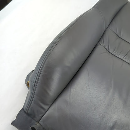 2003 2004 Honda Accord Left Driver Side Seat Upper Back Cushion Leather Gray
