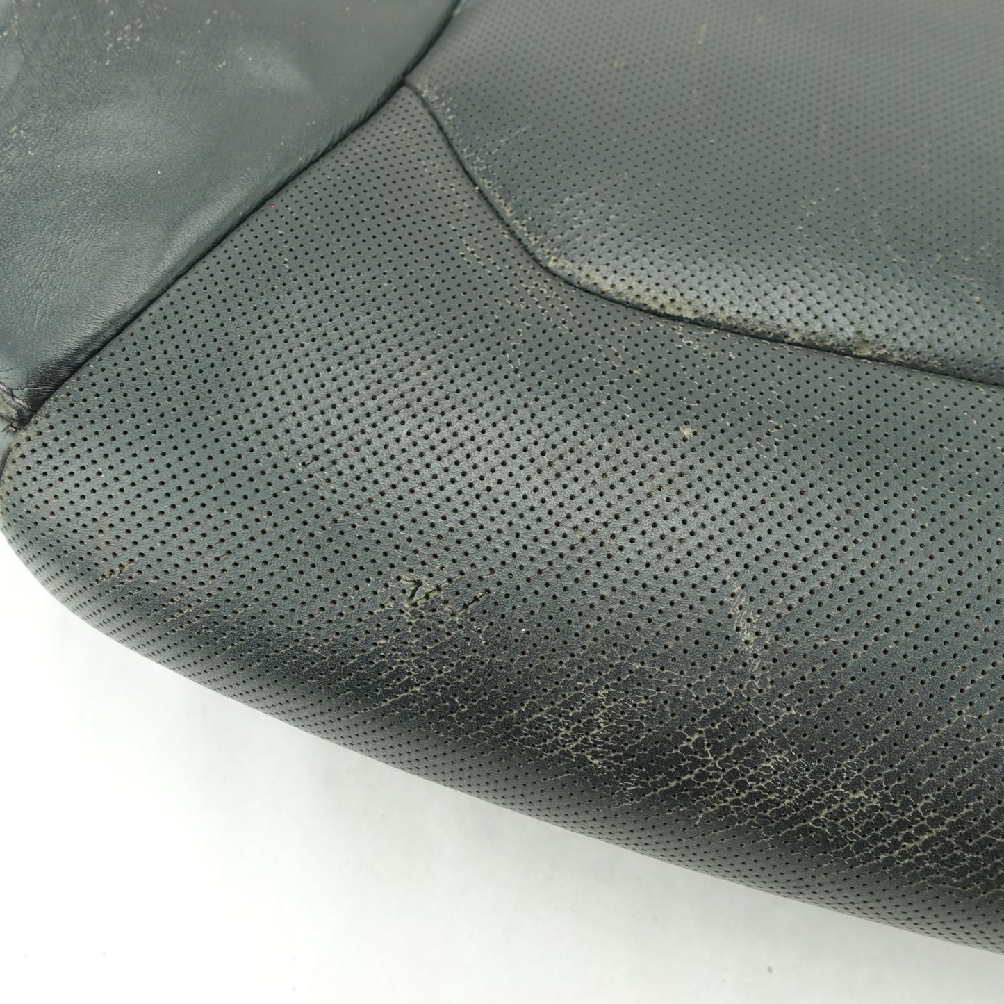 2015 16 Ford F150 Platinum Passenger Seat Bottom Cushion Leather Black Vented