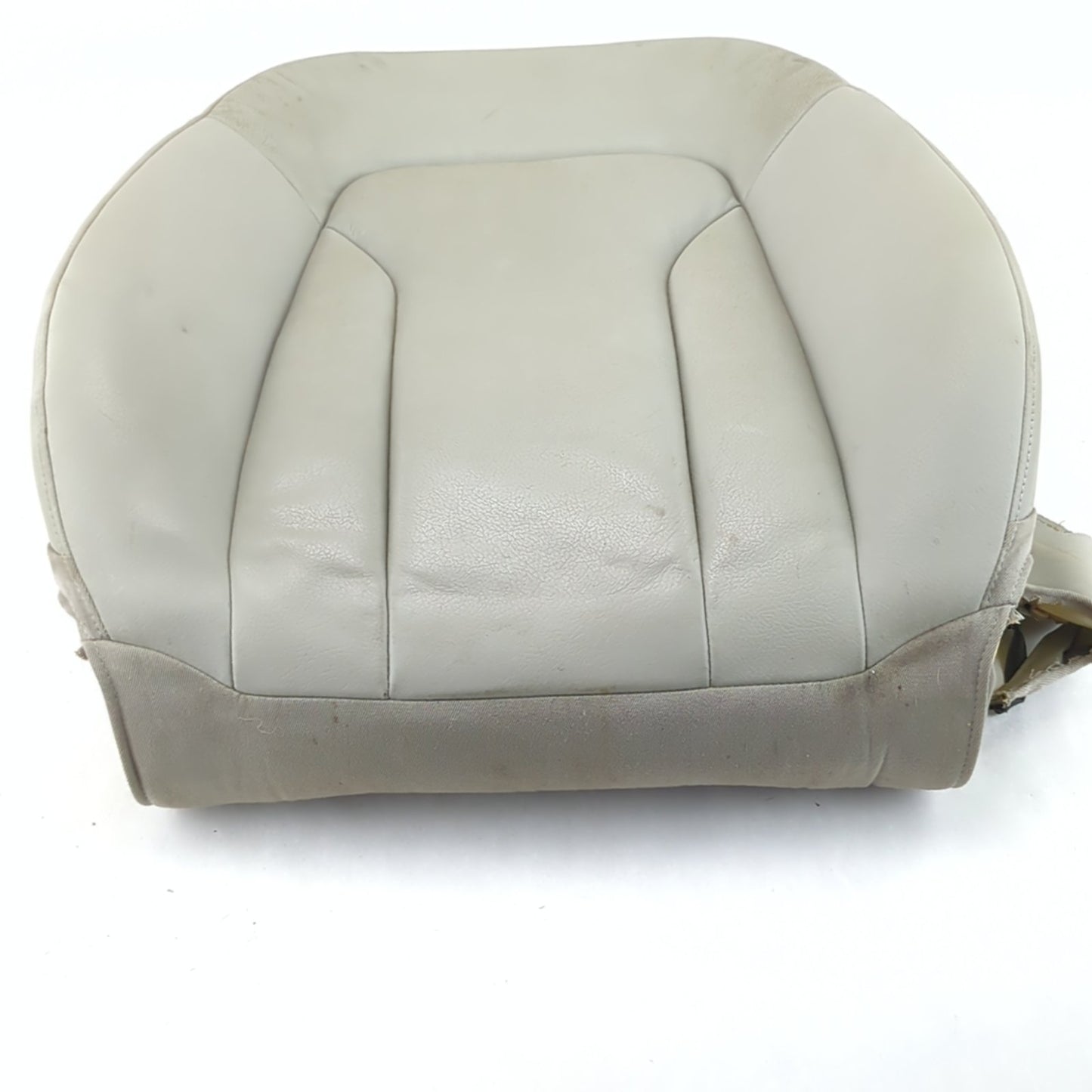 2010 2011 2012 Audi Q5 Right Passenger Seat Upper Cushion Cover Grey Leather