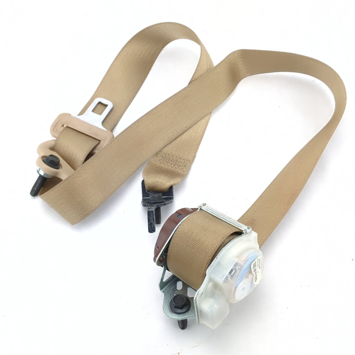 2015 2016 2017 Ford F150 Left Rear Seat Belt Retractor Tan