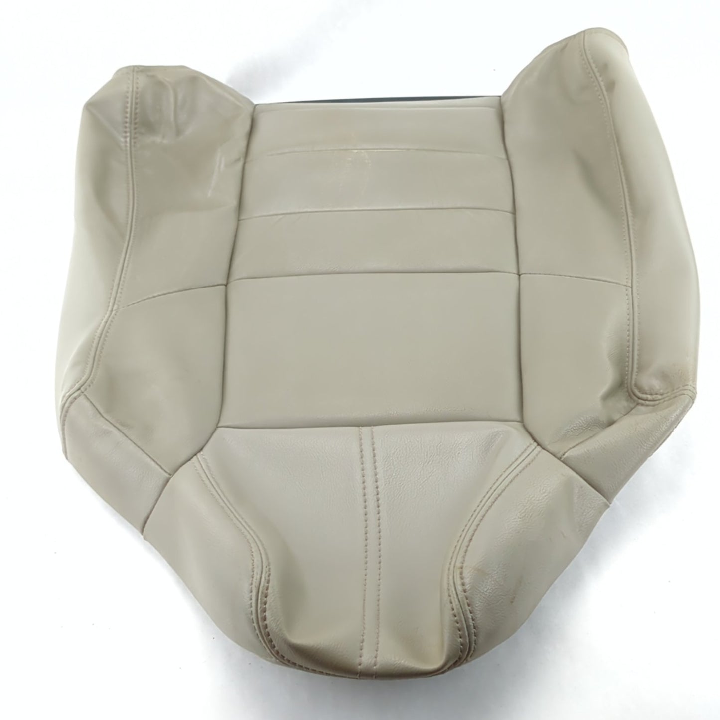 Damage 2008 2009 2010 Ford F250 F350 Seat Upper Skin Cover Leather Gray Left