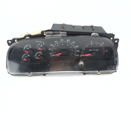 2000 2001 Ford F350 F450 Instrument Cluster Speedometer Tachometer Diesel 174K