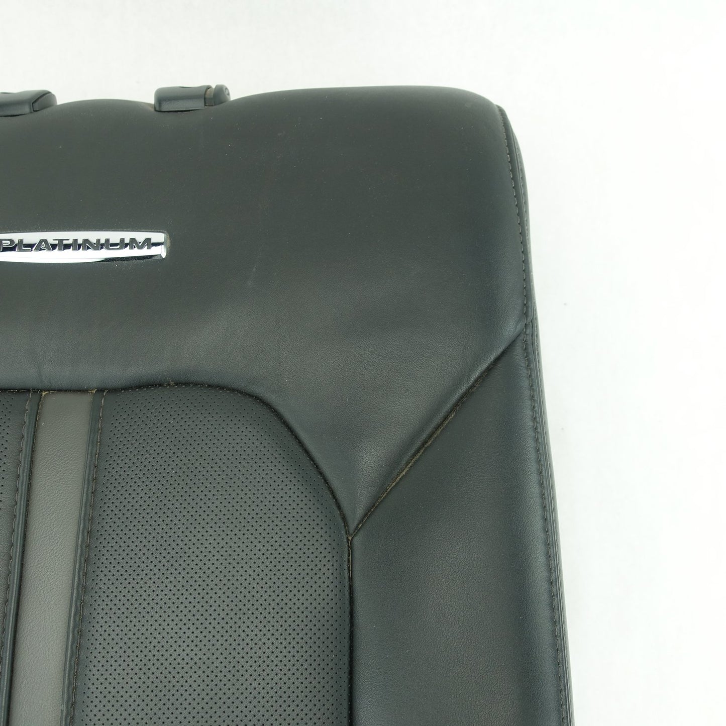 2015 16 Ford F150 Platinum Upper Right Rear Seat Back Cushion Pad Cover Leather