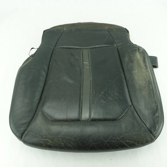 2015 16 Ford F150 Platinum Left Driver Seat Bottom Cushion Leather Black Vented