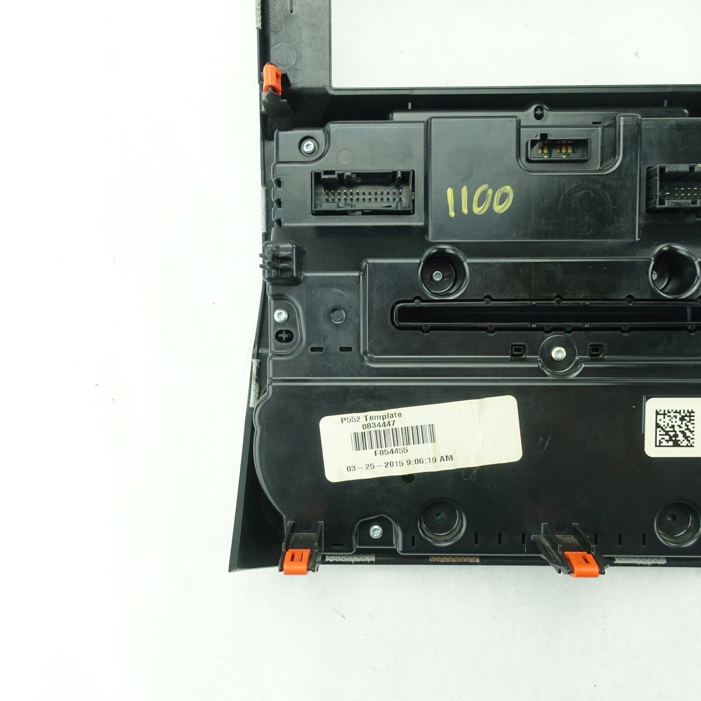 2015 Ford F150 Radio Stereo Head Climate Heat Ac Control Panel