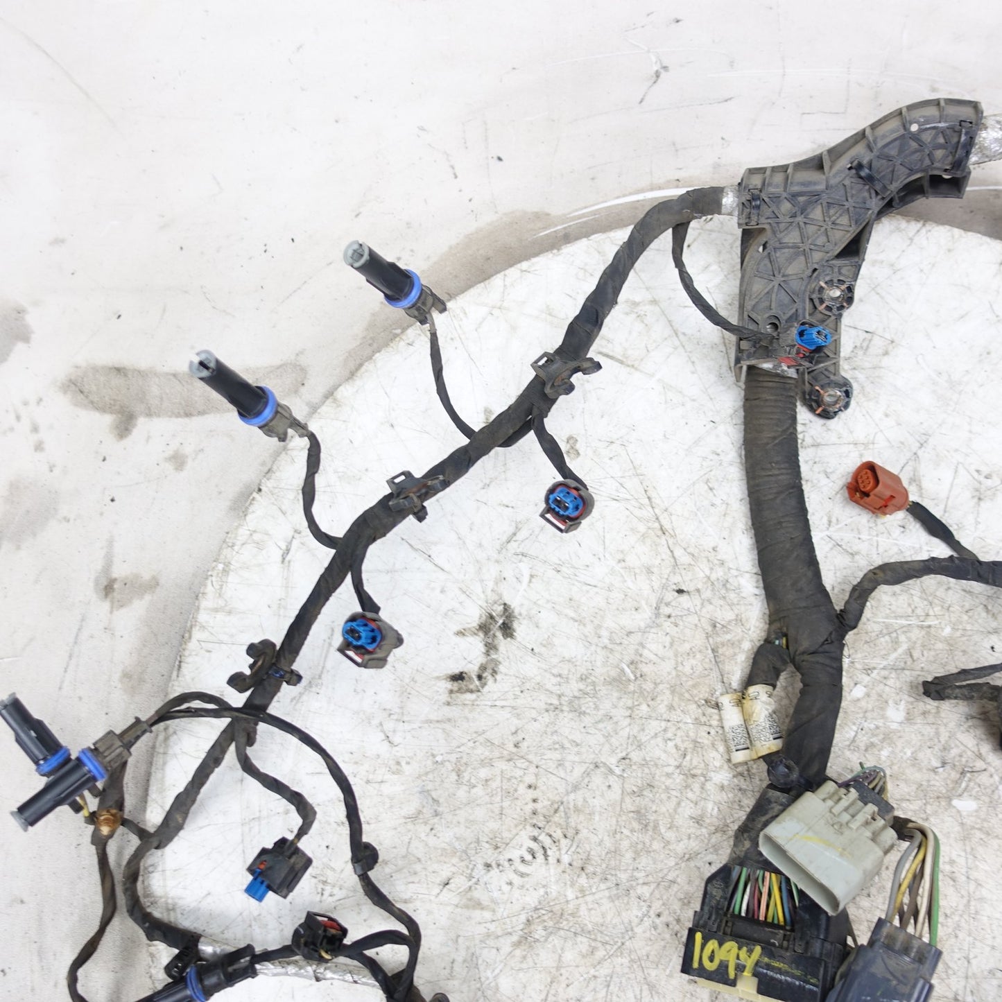 Damage 2013 2014 Ford F250 F350 6.7L Diesel Engine Wire Harness Loom