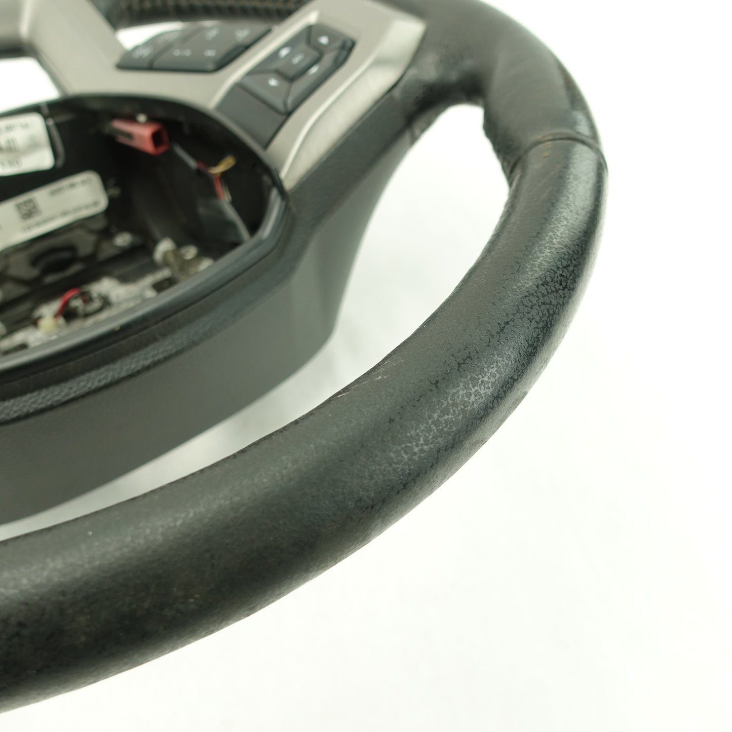 2015 2016 2017 Ford F150 Steering Wheel Assembly Heated Leather Black