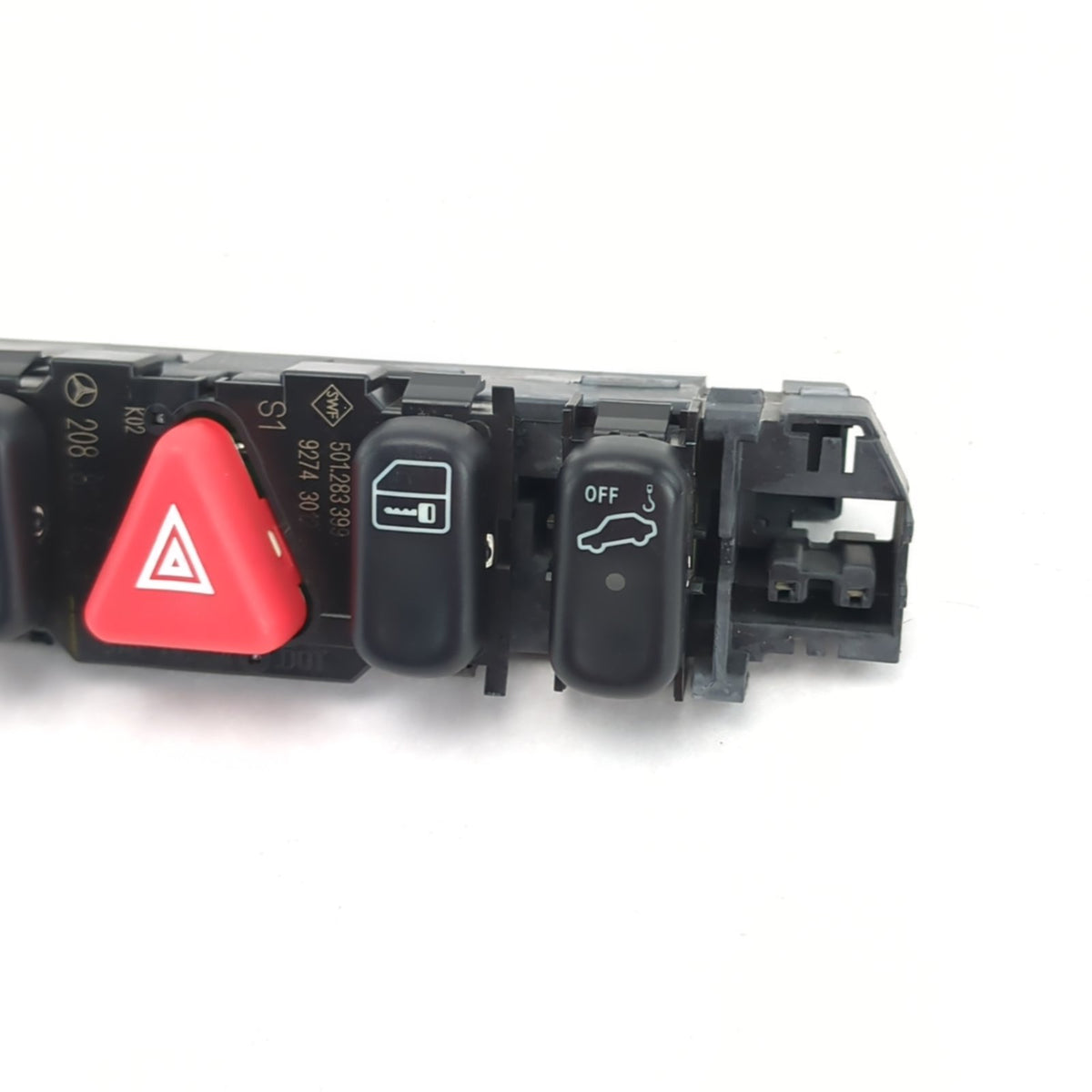 2000 Mercedes-Benz C230 C280 Multifunction Hazard ESP Seat Sunshade Switch Panel
