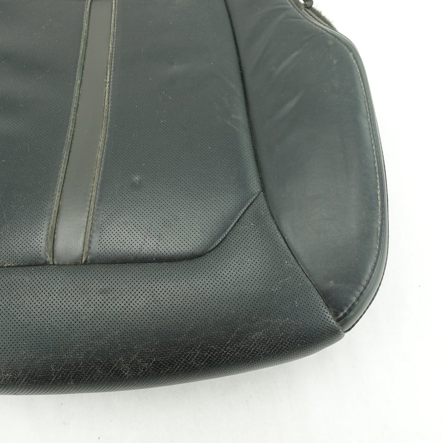 2015 16 Ford F150 Platinum Passenger Seat Bottom Cushion Leather Black Vented