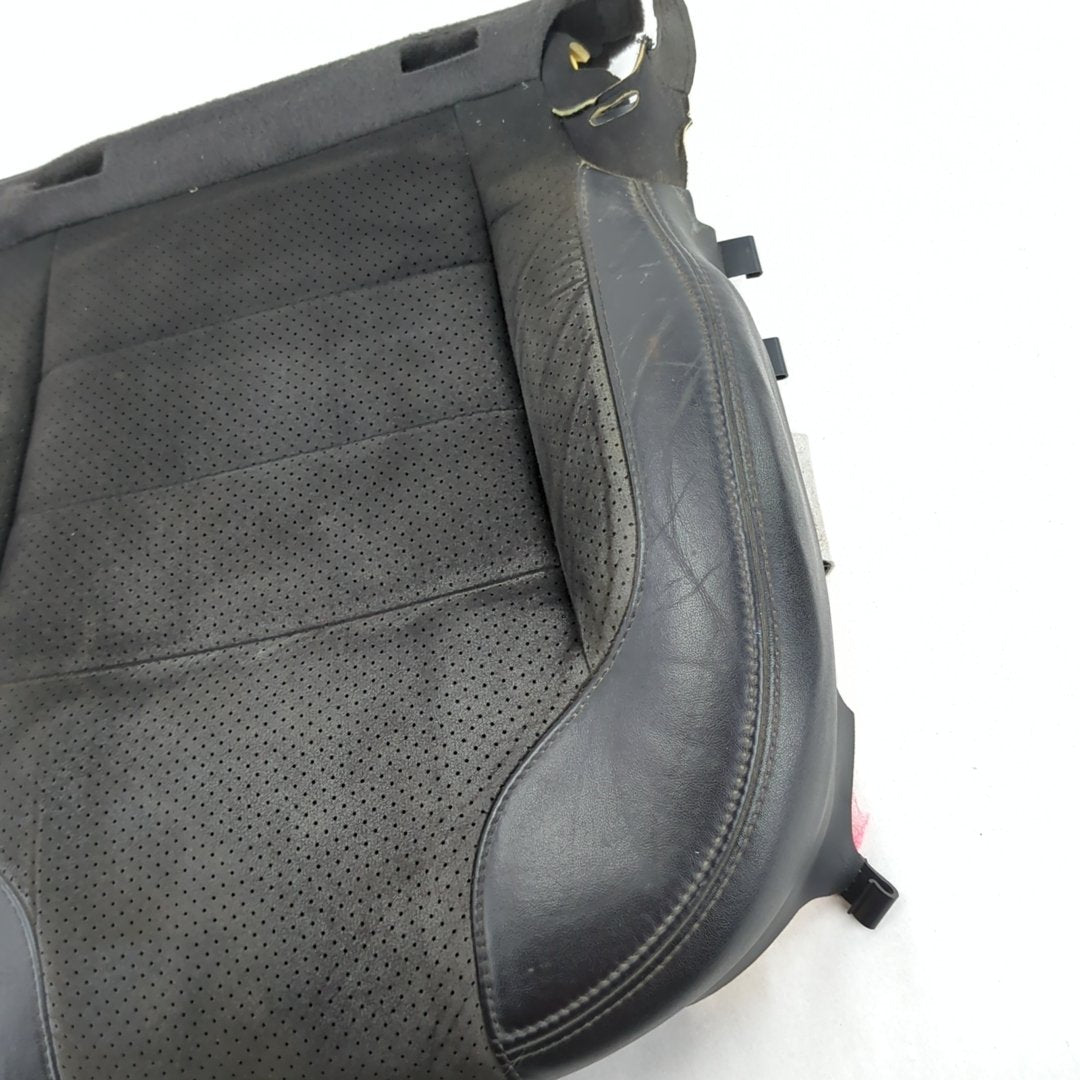 2011 2012 Ford Taurus SHO Left Seat Bottom Cushion Cover Black Leather Suede