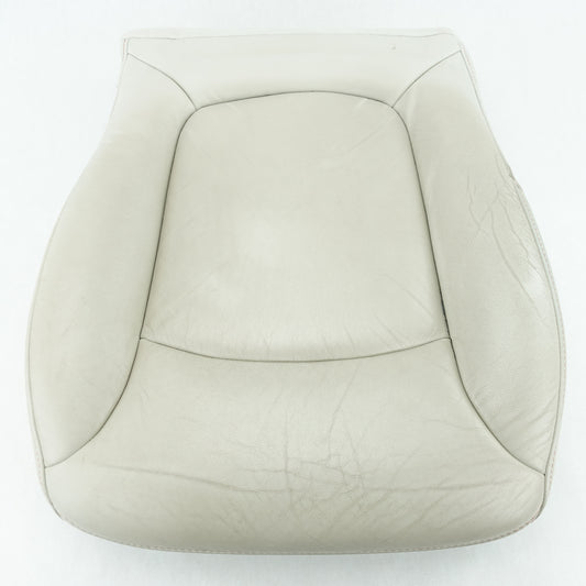 Damage 12 2013 Dodge Journey Driver Left Seat Lower Cover Cushion White Leather