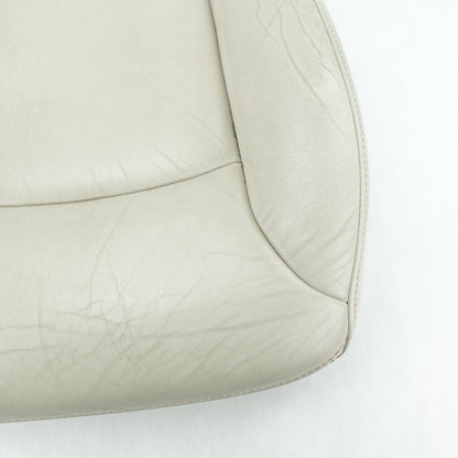 Damage 12 2013 Dodge Journey Driver Left Seat Lower Cover Cushion White Leather