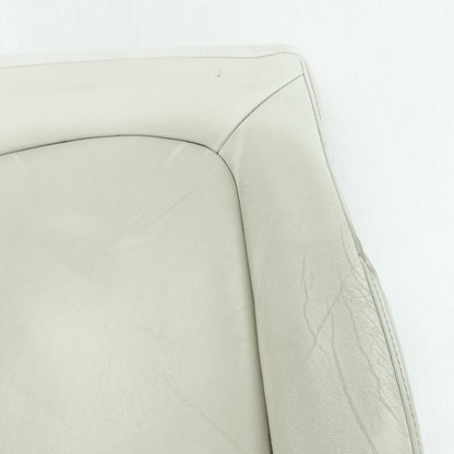 Damage 12 2013 Dodge Journey Driver Left Seat Lower Cover Cushion White Leather