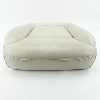 Damage 12 2013 Dodge Journey Driver Left Seat Lower Cover Cushion White Leather