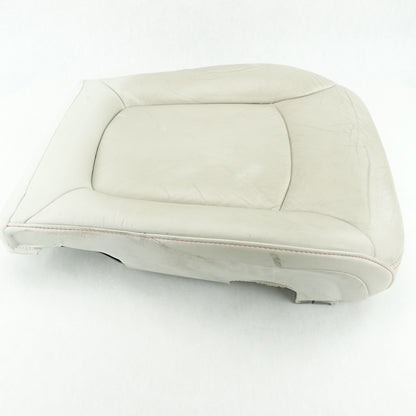 Damage 12 2013 Dodge Journey Driver Left Seat Lower Cover Cushion White Leather