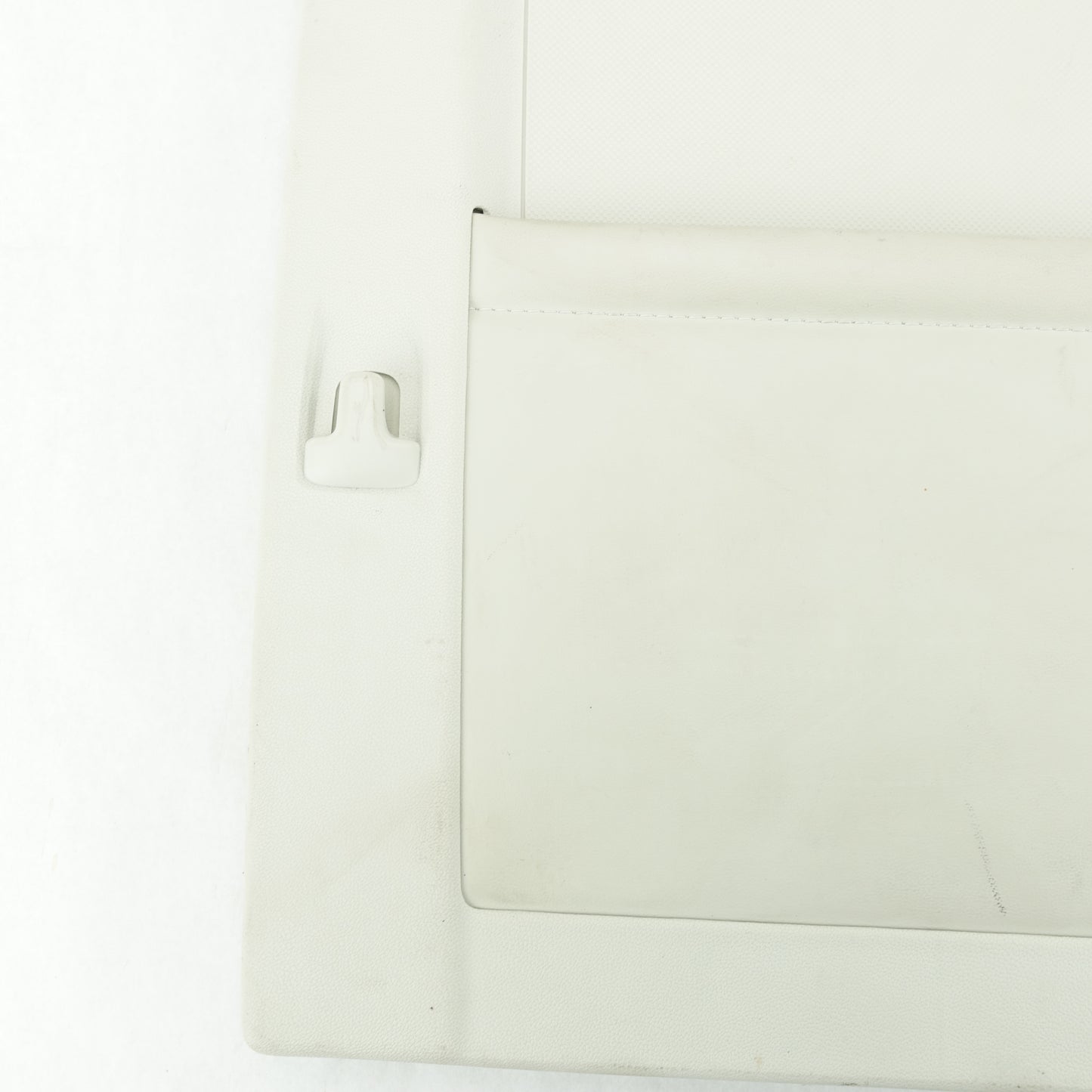 2011 2012 2013 Dodge Journey Front Seat Back Storage Cargo Pocket White Leather