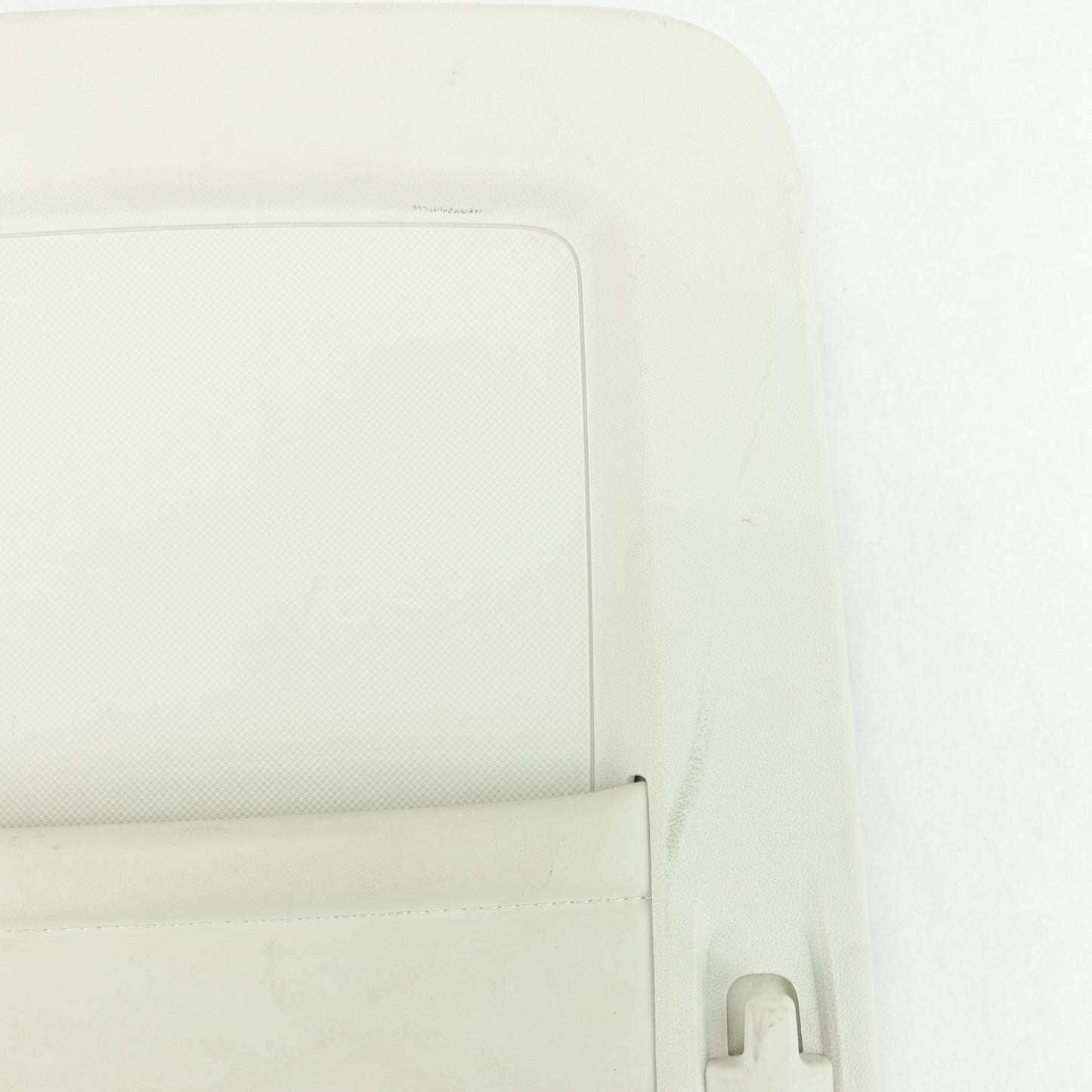 2011 2012 2013 Dodge Journey Front Seat Back Storage Cargo Pocket White Leather