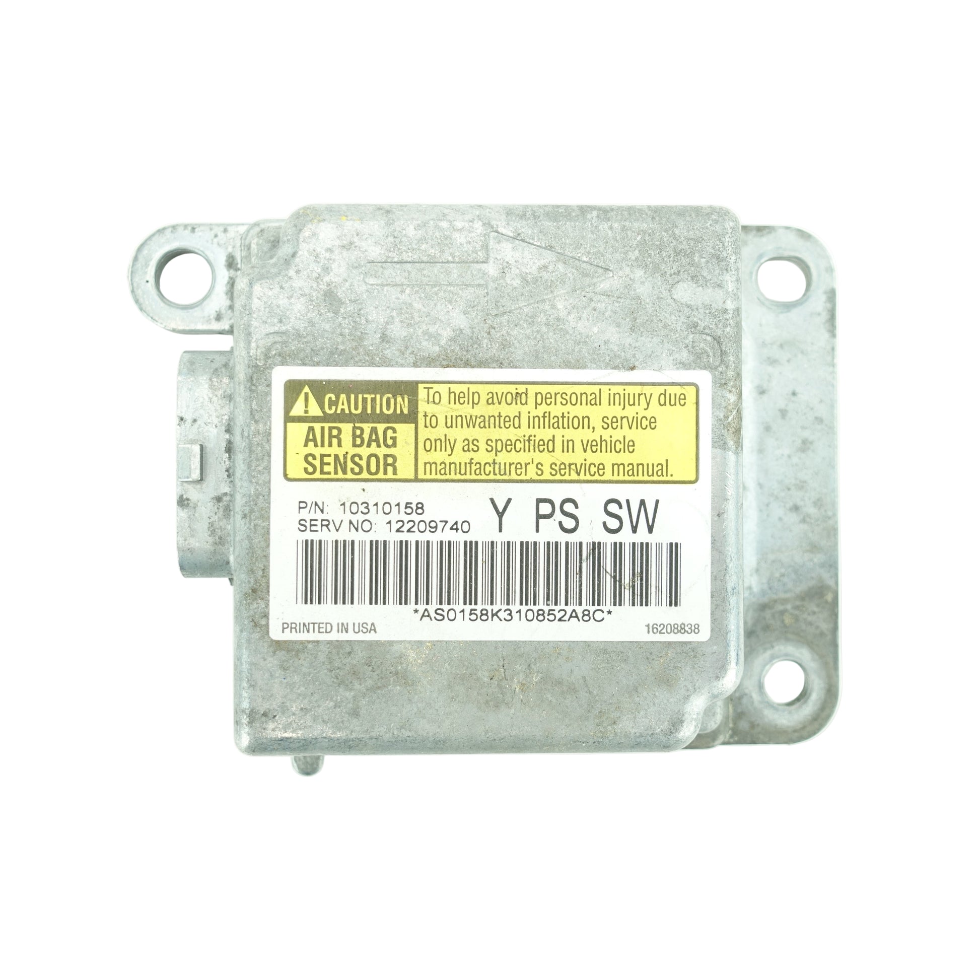 2001 Chevy Corvette Airbag Module