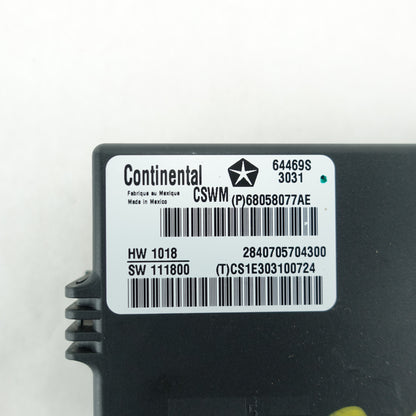 2011 2012 2013 Dodge Journey Driver Left Front Seat Module Computer Control