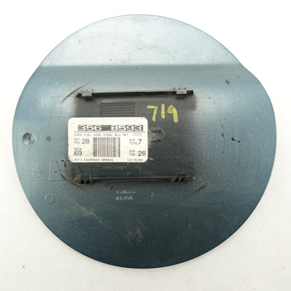 2010 2011 2012 Ford Taurus Gas Fuel Door Lid Cover Steel Blue Metallic