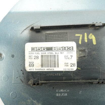 2010 2011 2012 Ford Taurus Gas Fuel Door Lid Cover Steel Blue Metallic