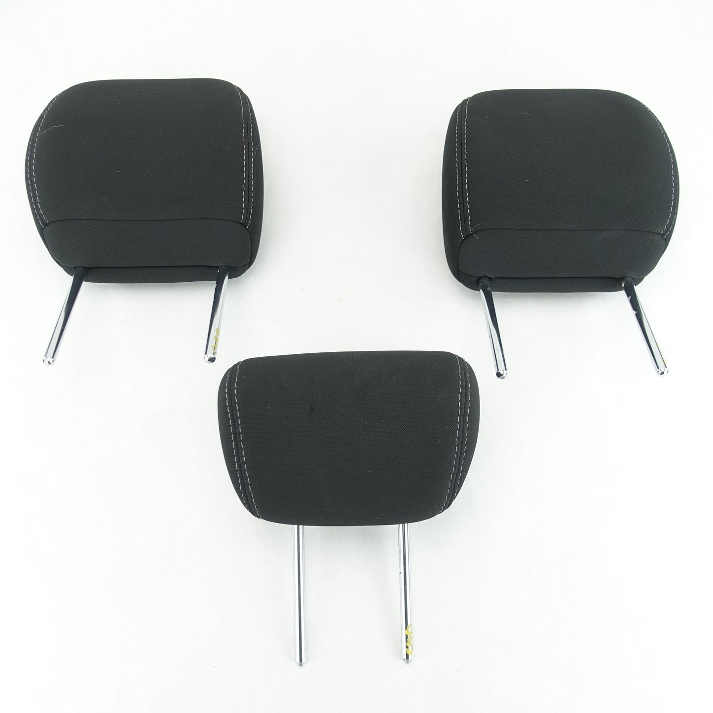 2012 2013 Kia Soul Rear Headrest Head Rest Black Cloth Set