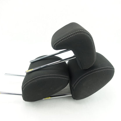 2012 2013 Kia Soul Rear Headrest Head Rest Black Cloth Set