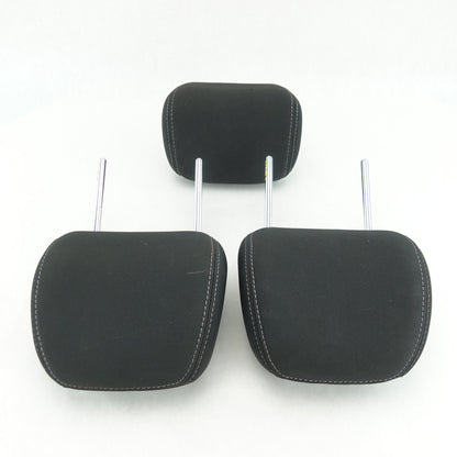 2012 2013 Kia Soul Rear Headrest Head Rest Black Cloth Set