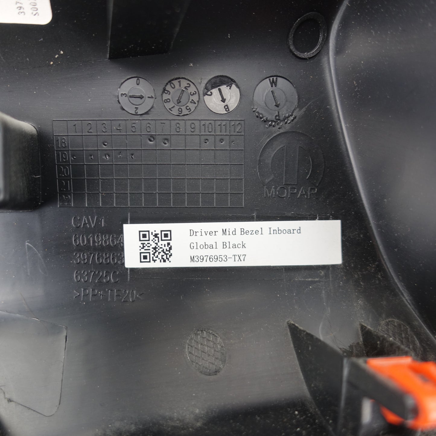 2019 2020 2021 2022 2023 Ram 2500 3500 4x4 Switch Button Dash Trim Cover