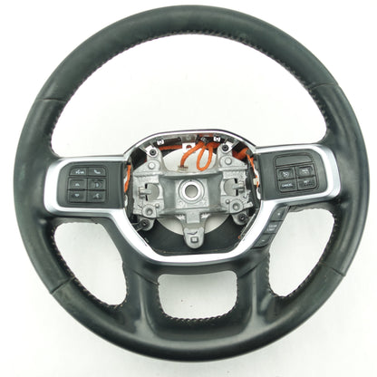 2019 2020 2021 2022 2023 Ram 2500 3500 Steering Wheel Black Leather