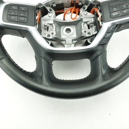 Damage 2019 2020 2021 2022 2023 Ram 2500 3500 Steering Wheel Black Leather
