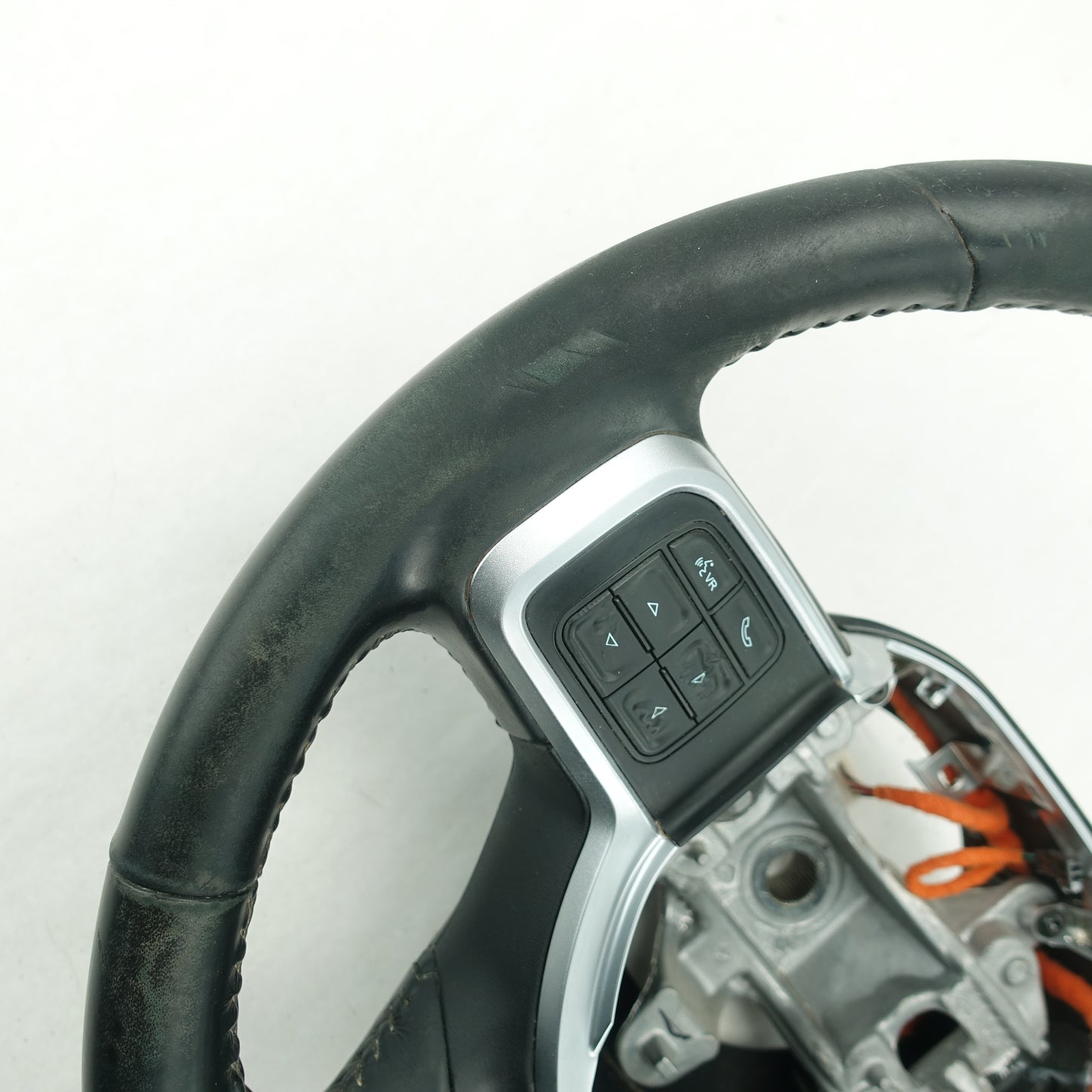 Damage 2019 2020 2021 2022 2023 Ram 2500 3500 Steering Wheel Black Leather