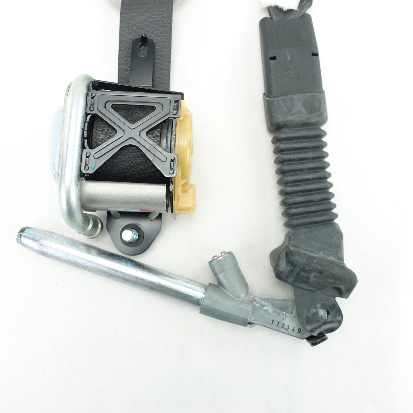 2012 2013 Kia Soul Driver Left Front Seat Belt Black