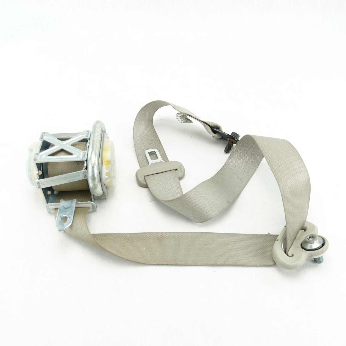 2011 2012 Ford Fusion Passenger Right Front Seat Belt Gray