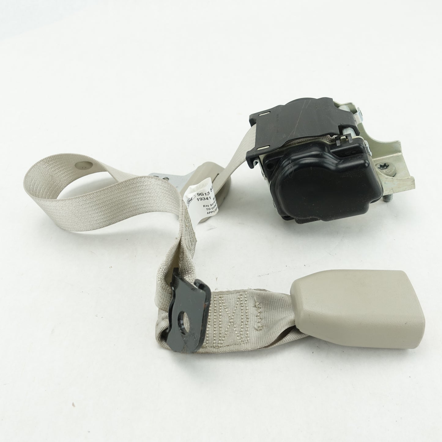 2010 2011 2012 Ford Taurus Rear Center Seat Belt Gray