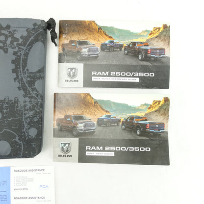 2019 Ram 2500 3500 Owners Manual User Guide Book