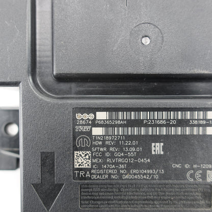 2019 Ram 2500 3500 4500 5500 Keyless Go Entry Control Module Computer