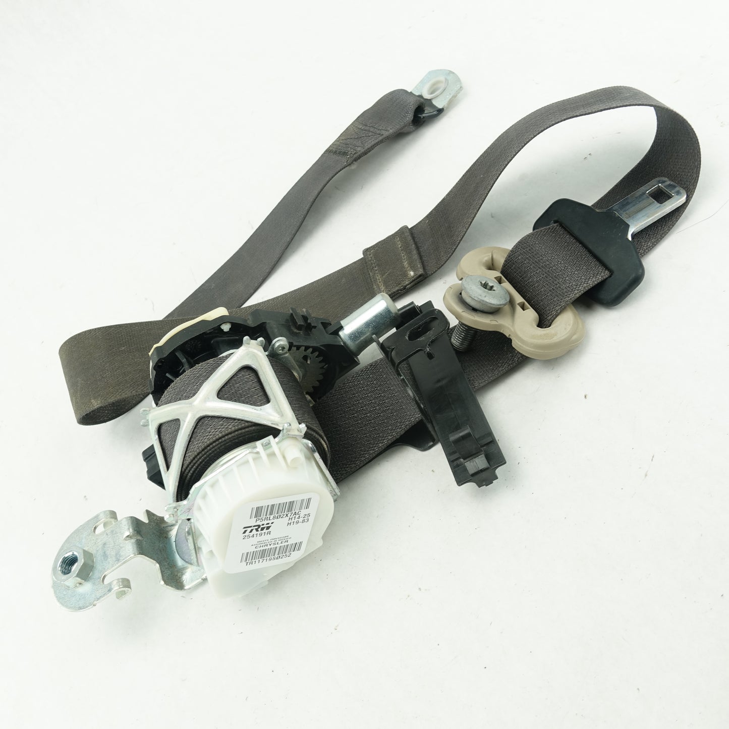 2015 2016 2017 2018 2019 2020 Ram 3500 Regular Cab Driver Left Seat Belt Black