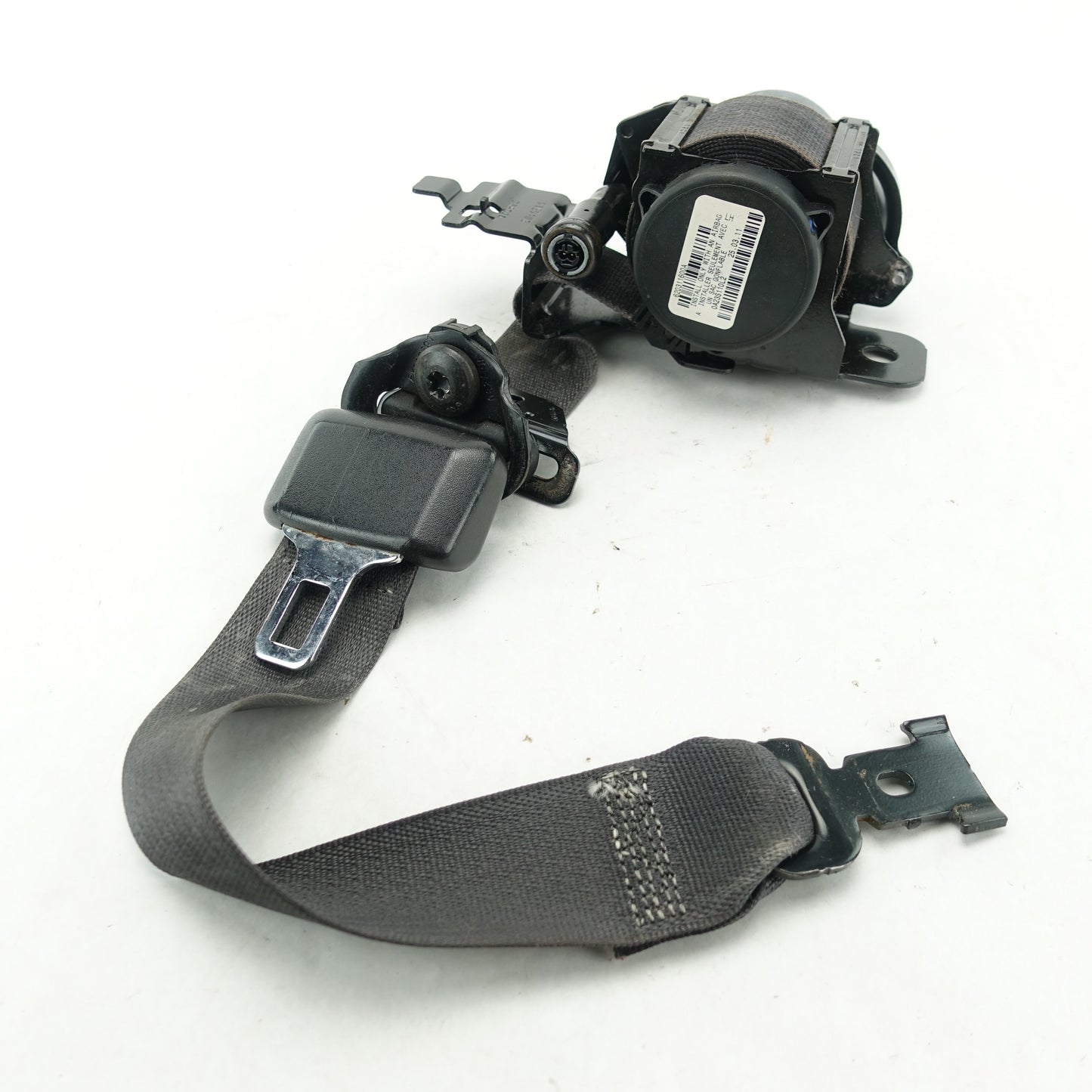 2011 2012 2013 2014 2015 2016 GMC Acadia Driver Left Front Seat Belt Black