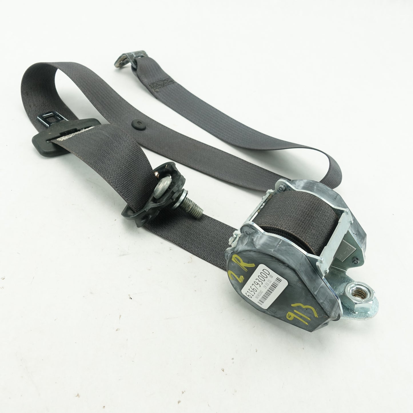 2011 2012 2013 2014 2015 2016 GMC Acadia 2nd Row Right Seat Belt Black